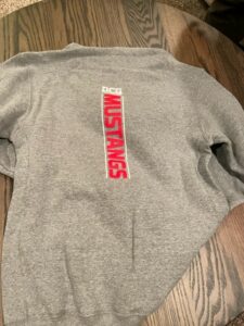 Russell Hooded Sweatshirt with Back Art