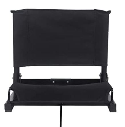 Stadium Bleacher Seat - Standard Size Black