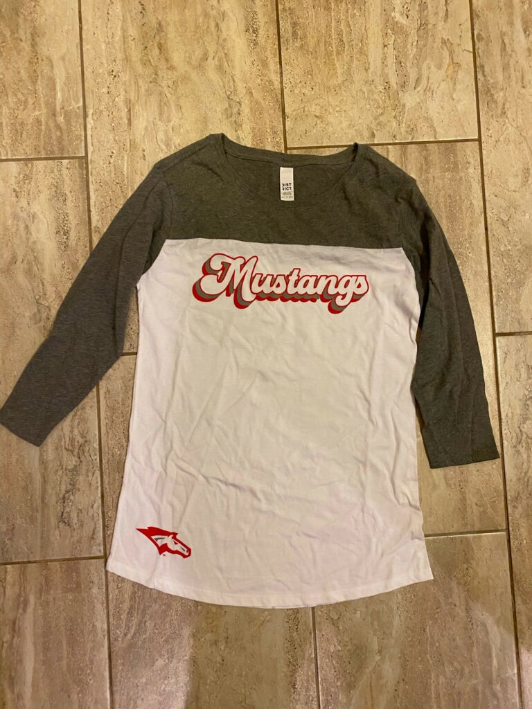 District Women's 3/4 Sleeve Cotton T-Shirt