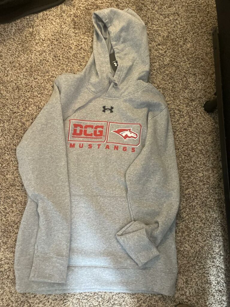 Under Armour Gray DCG Box Art Hoodie