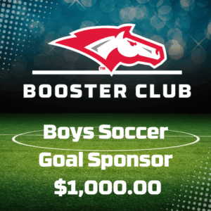 Boys soccer goal sponsor