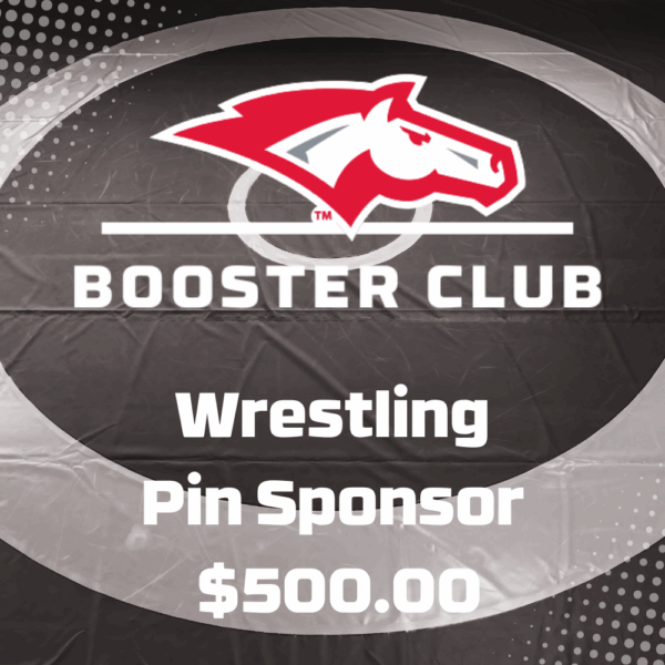 wrestling pin sponsor